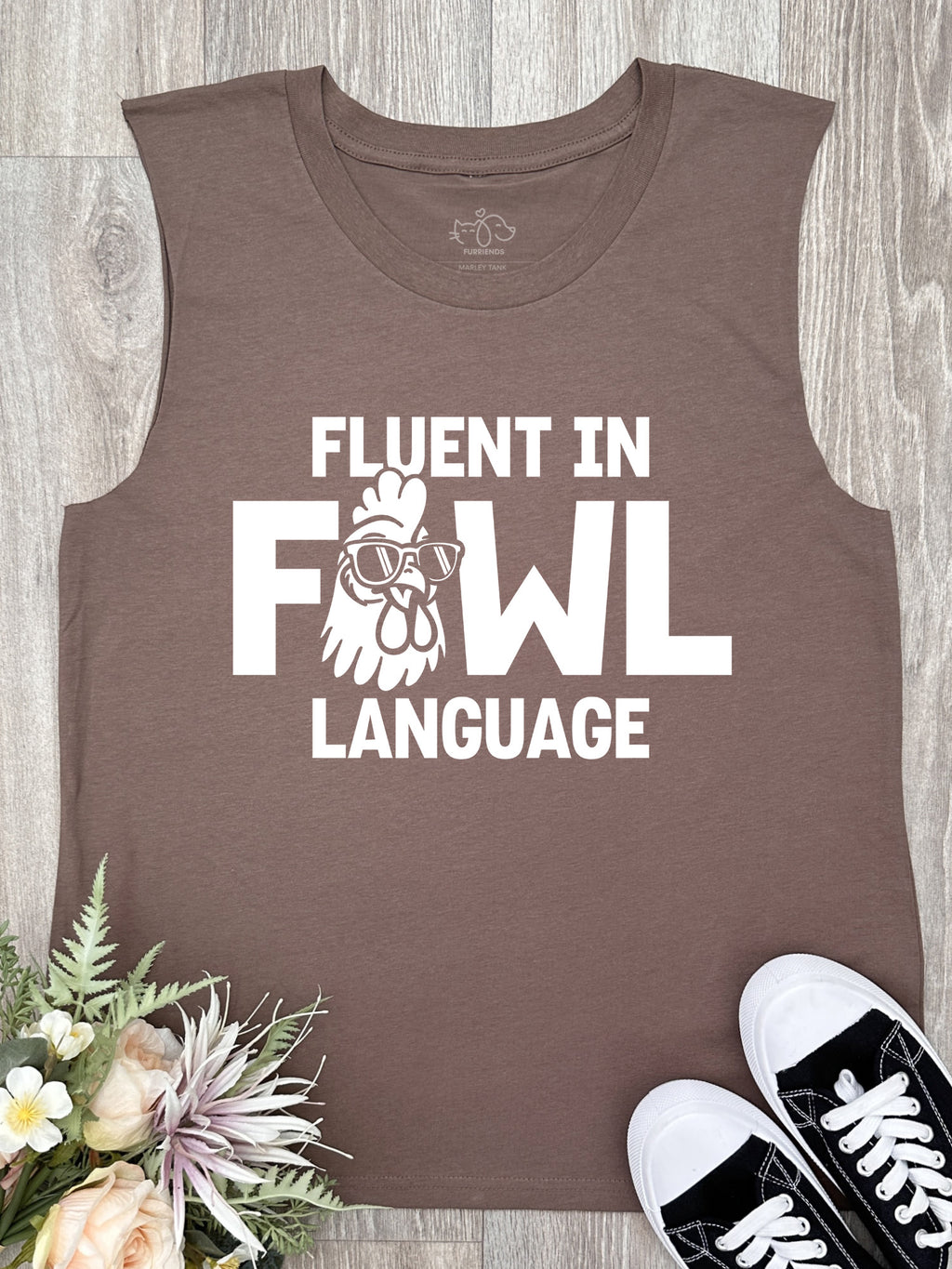 Fluent In Fowl Language Marley Tank