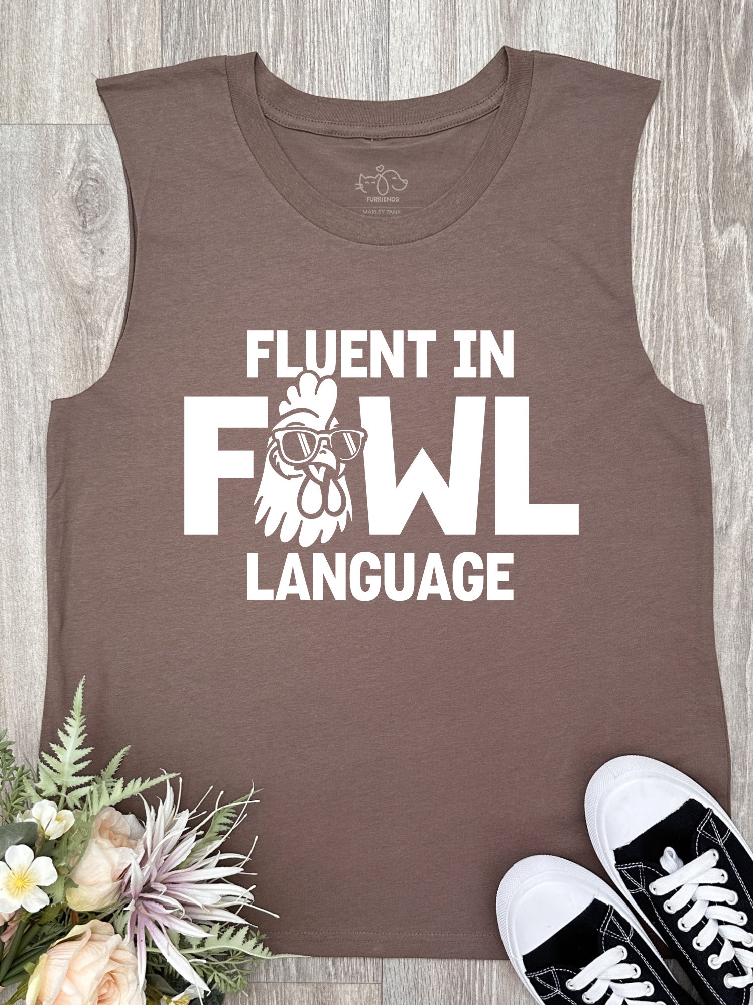 Fluent In Fowl Language Marley Tank