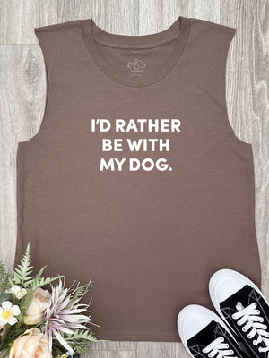 I'd Rather Be With My Dog. Marley Tank