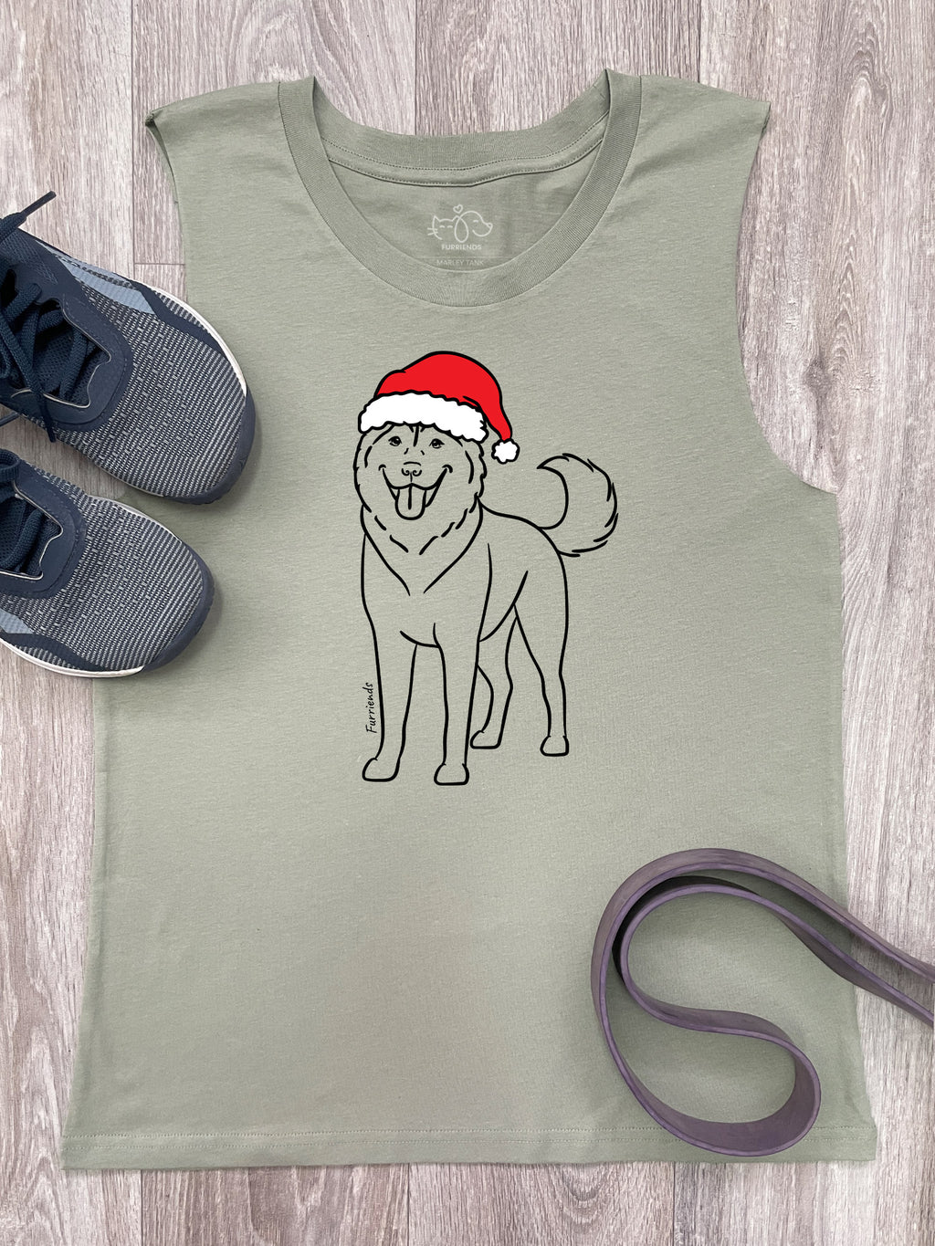 Husky Christmas Edition Marley Tank