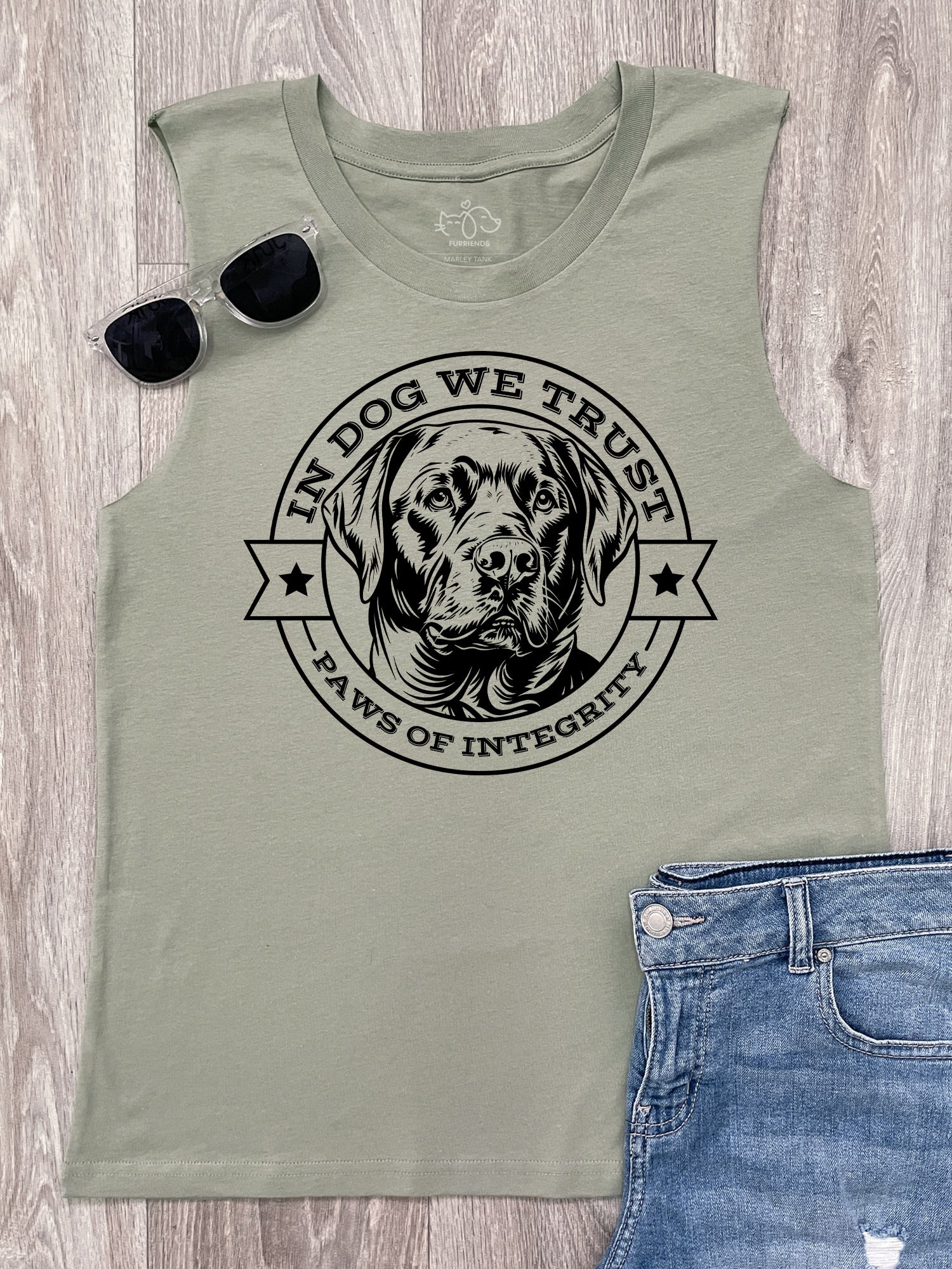 In Dog We Trust Marley Tank