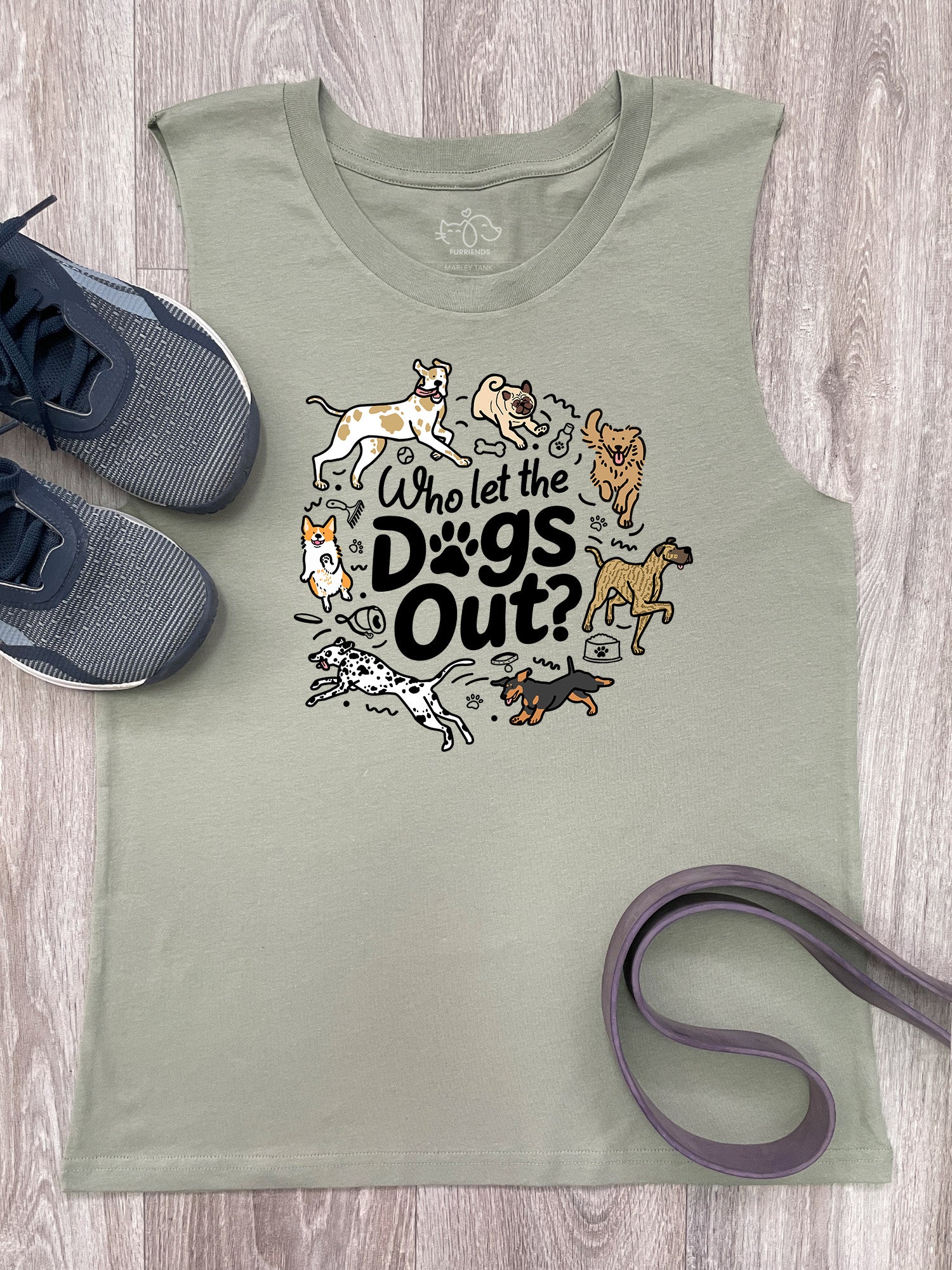 Who Let The Dogs Out? Marley Tank