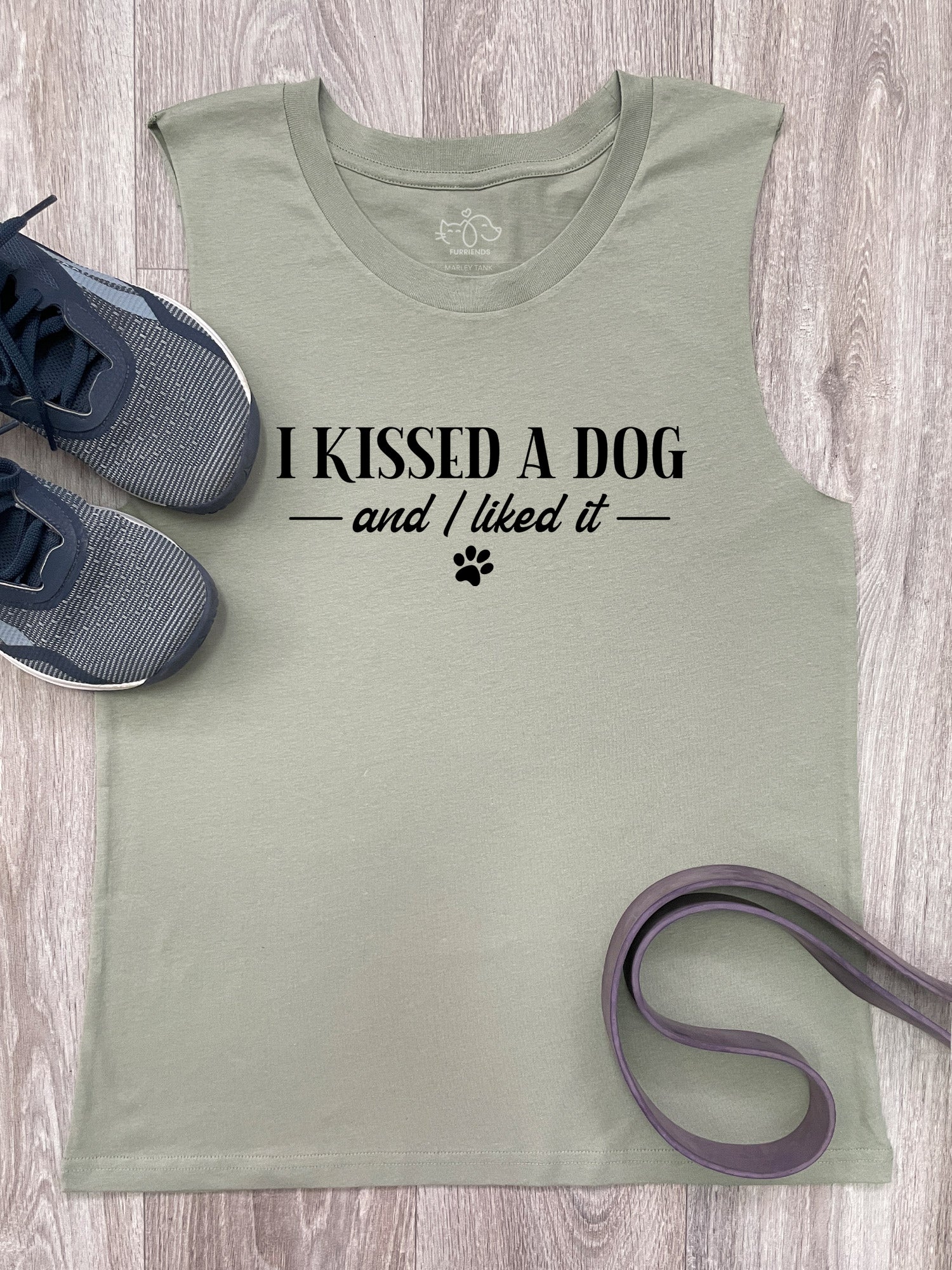 I Kissed A Dog And I Liked It Marley Tank