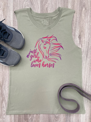 Just A Girl Who Loves Horses Marley Tank