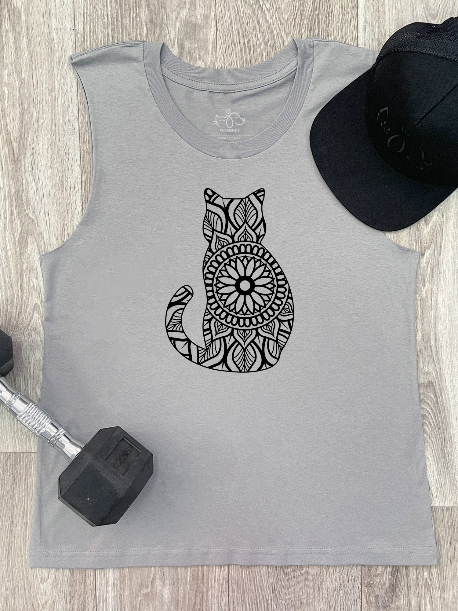 Cat Mandala Marley Tank