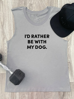 I'd Rather Be With My Dog. Marley Tank