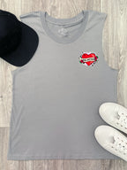 Dog Mother Heart Tattoo Marley Tank