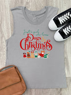 Just A Girl Who Loves Dogs & Christmas Marley Tank