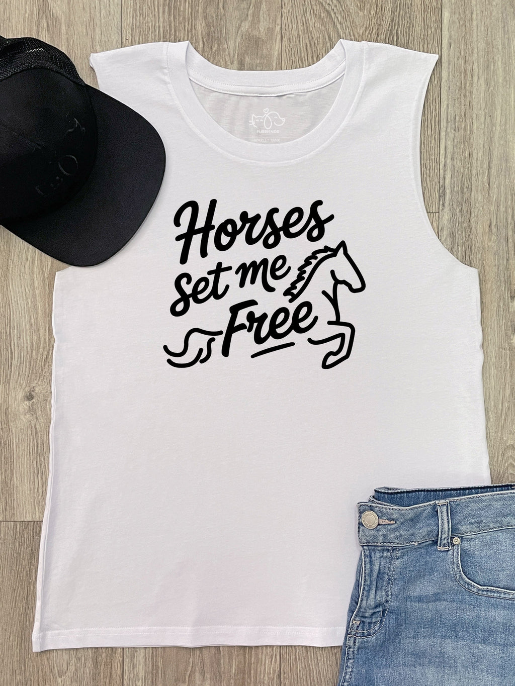 Horses Set Me Free Marley Tank
