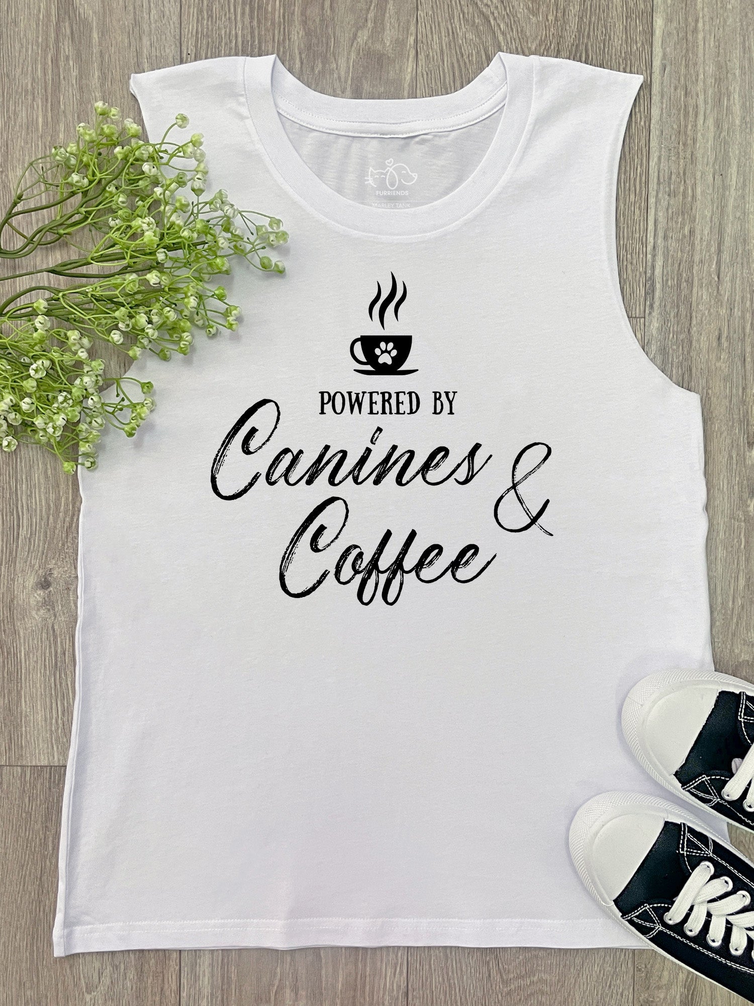 Canines & Coffee Marley Tank