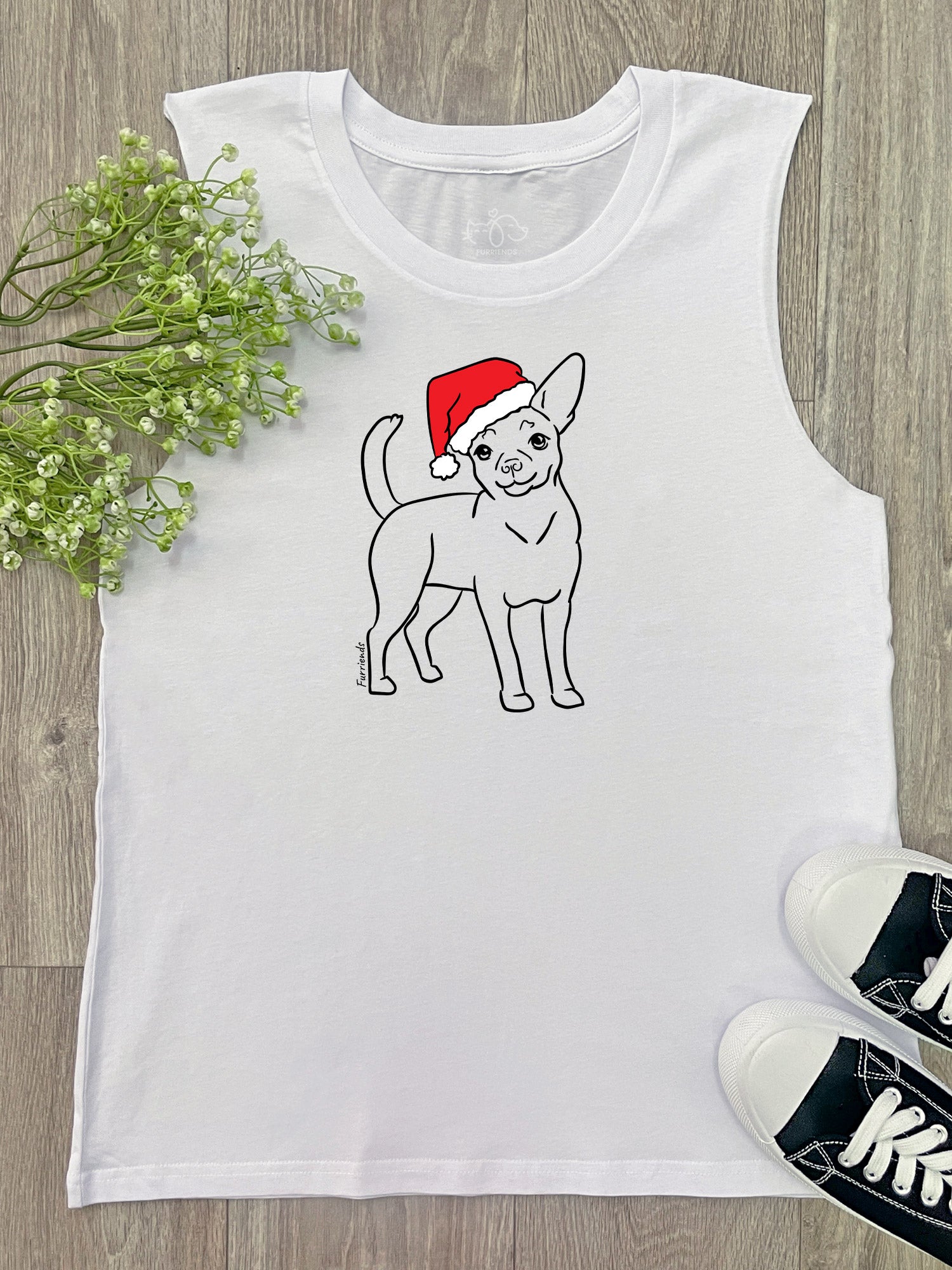 Chihuahua Christmas Edition Marley Tank