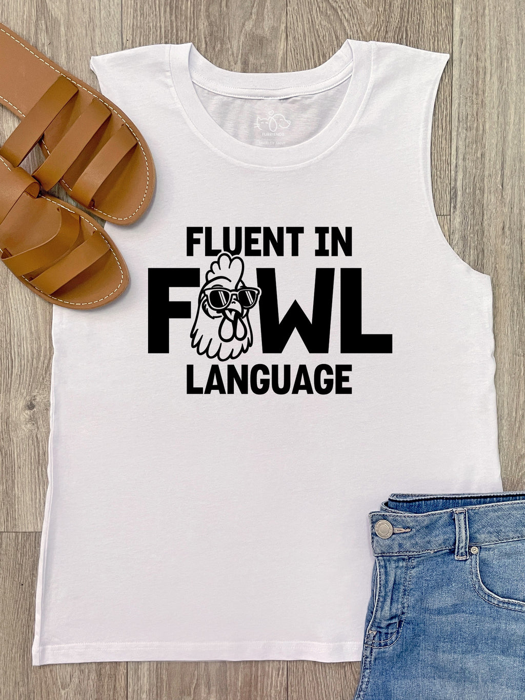 Fluent In Fowl Language Marley Tank