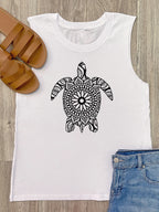 Turtle Mandala Marley Tank