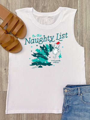 On The Naughty List - Cat Marley Tank