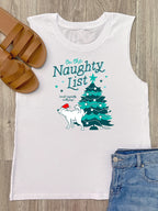 On The Naughty List - Dog Marley Tank