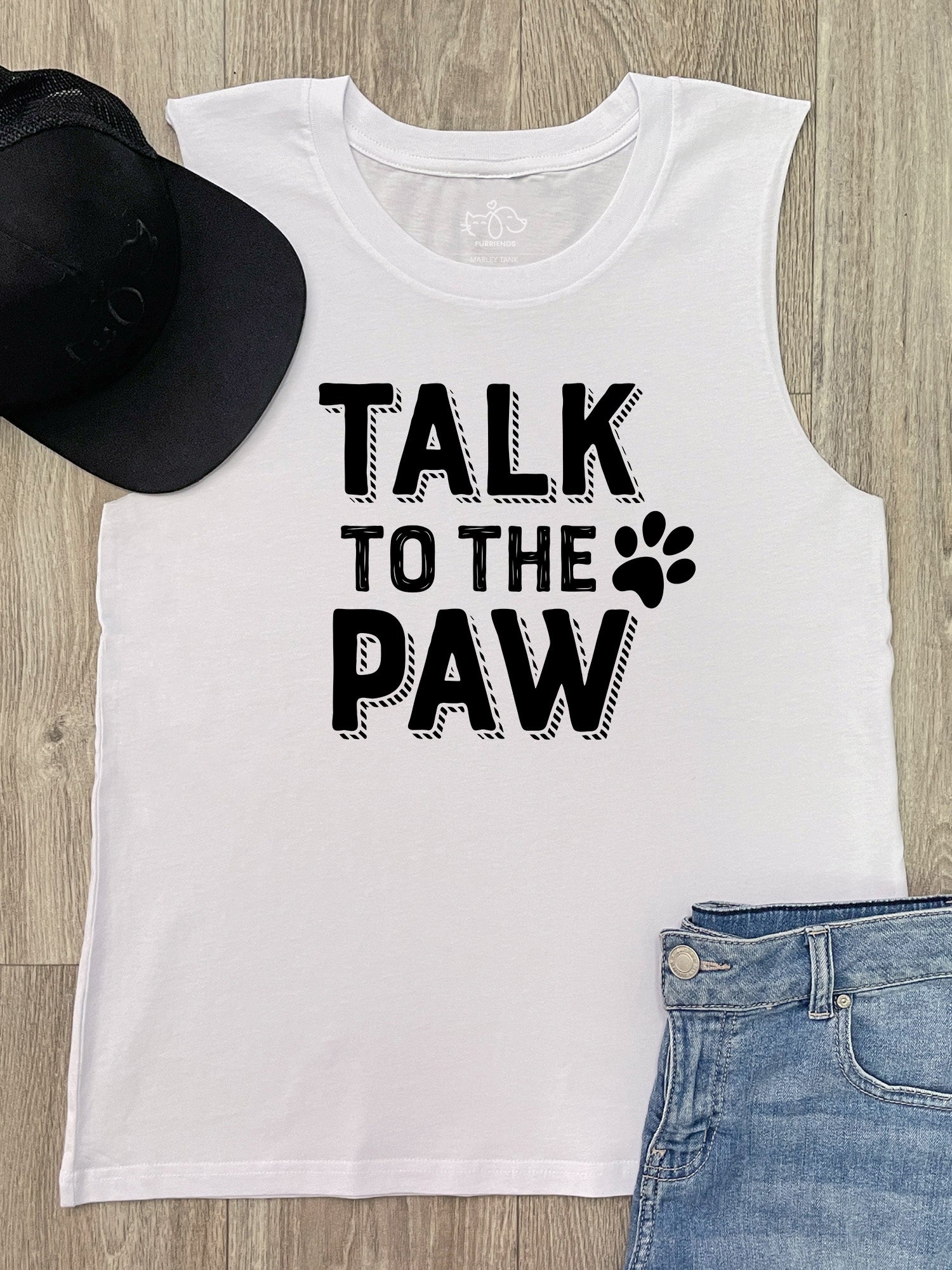 Talk To The Paw Marley Tank