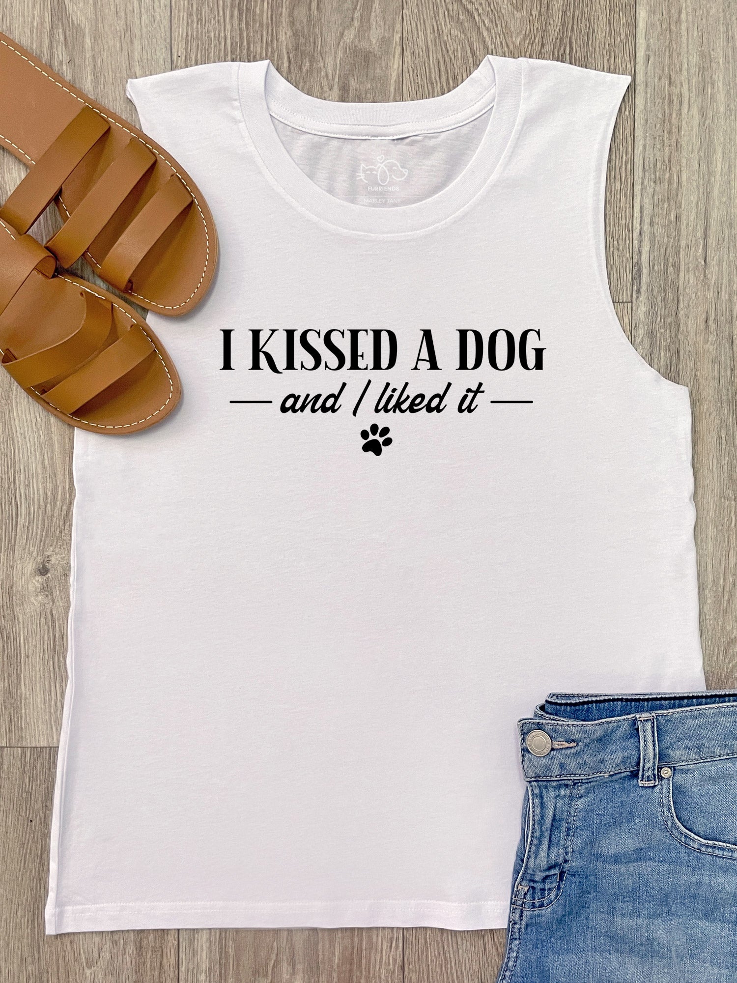 I Kissed A Dog And I Liked It Marley Tank