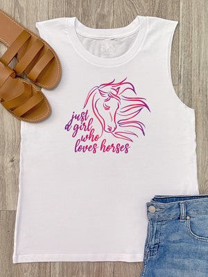 Just A Girl Who Loves Horses Marley Tank