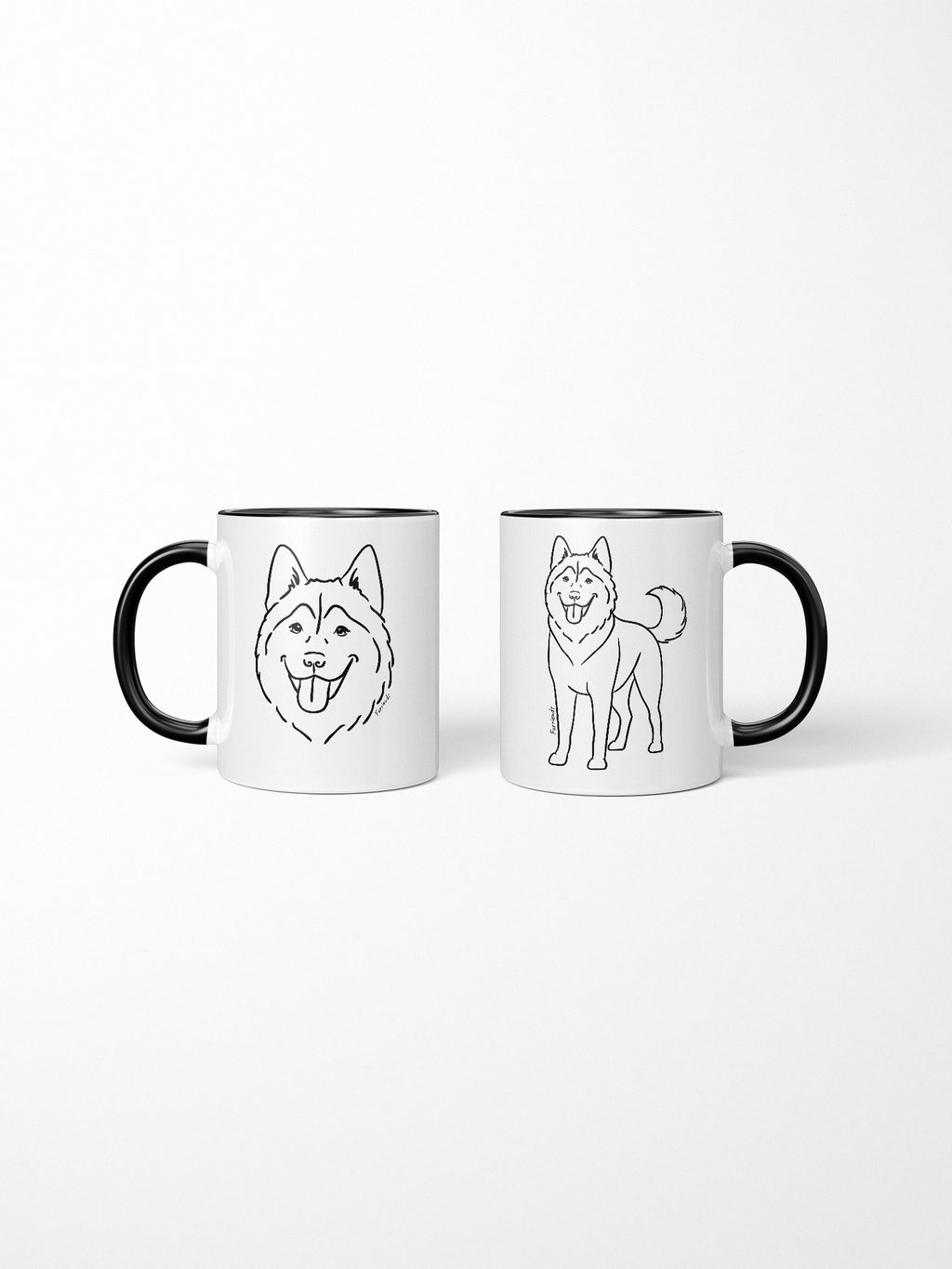 Husky Ceramic Mug