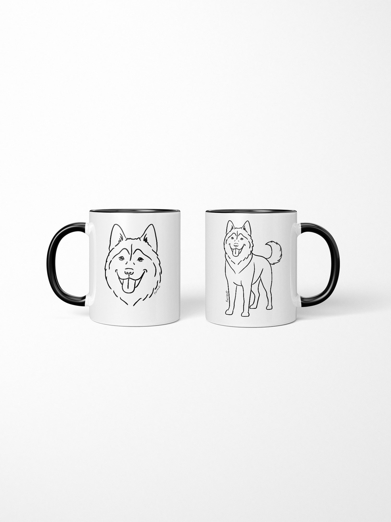 Husky Ceramic Mug
