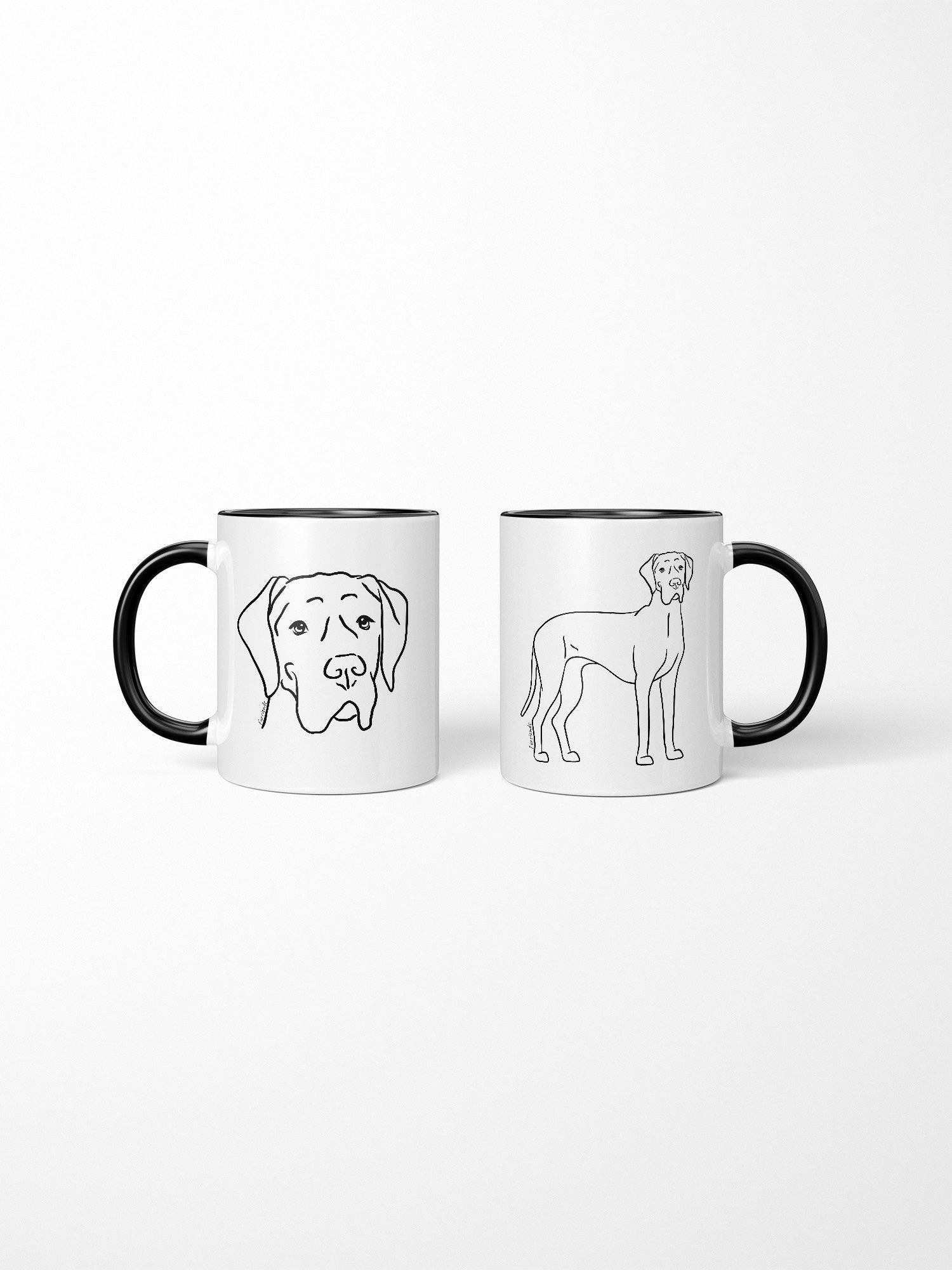 Great Dane Ceramic Mug