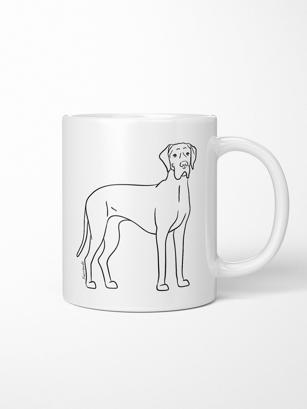 Great Dane Ceramic Mug