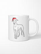 Greyhound Christmas Edition Ceramic Mug