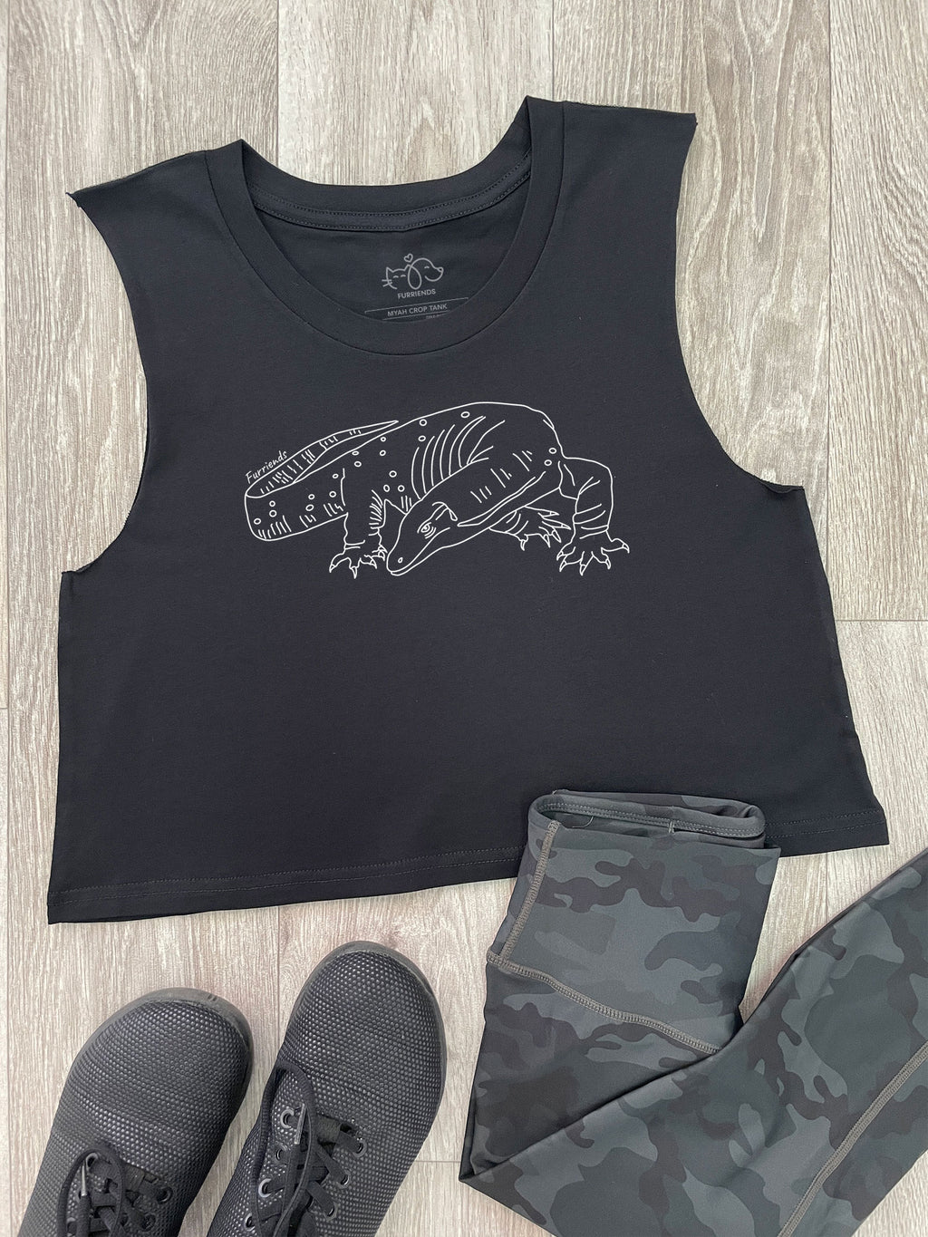 Lace Monitor Myah Crop Tank
