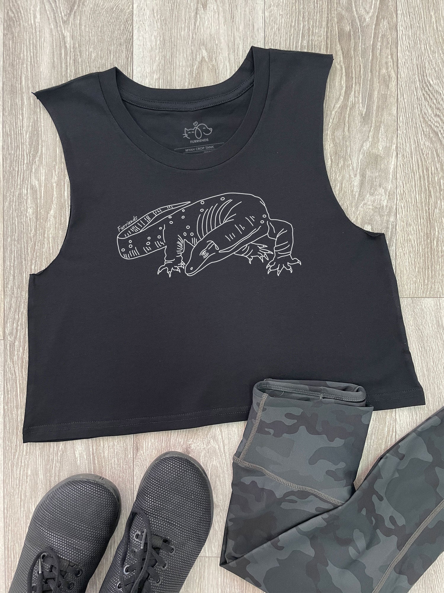 Lace Monitor Myah Crop Tank