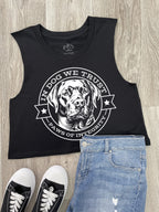 In Dog We Trust Myah Crop Tank