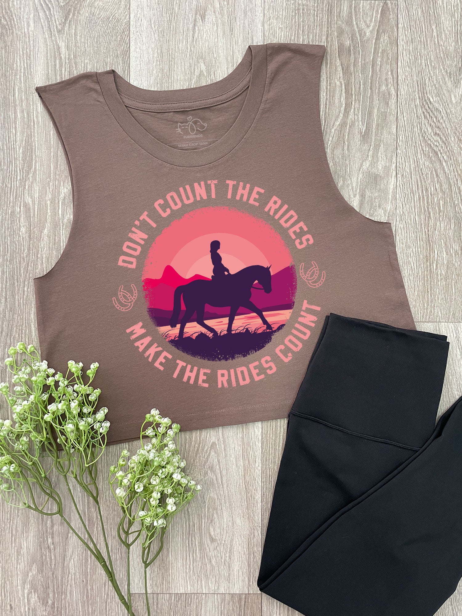 Don't Count The Rides Myah Crop Tank