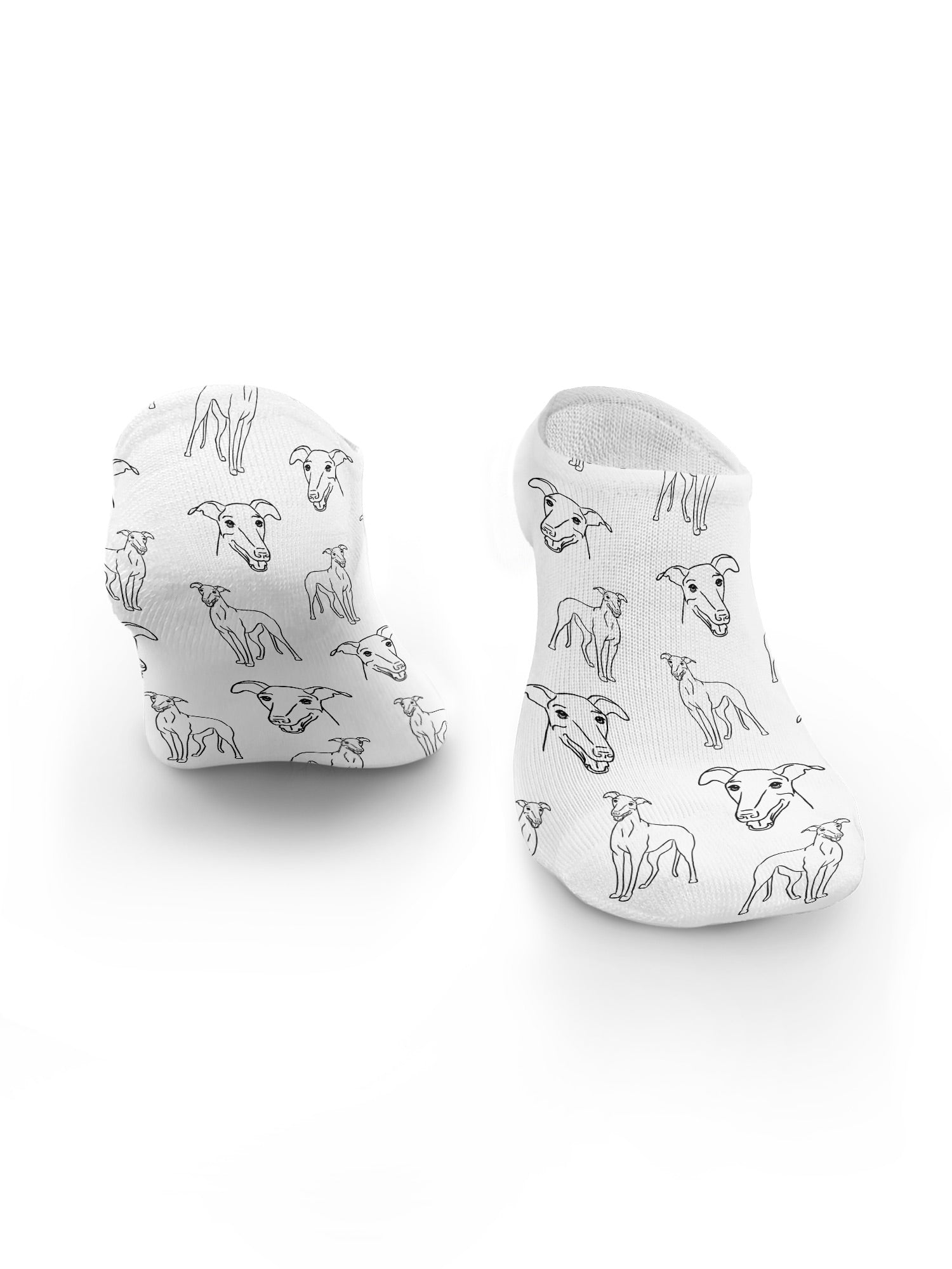 Greyhound No Show Socks