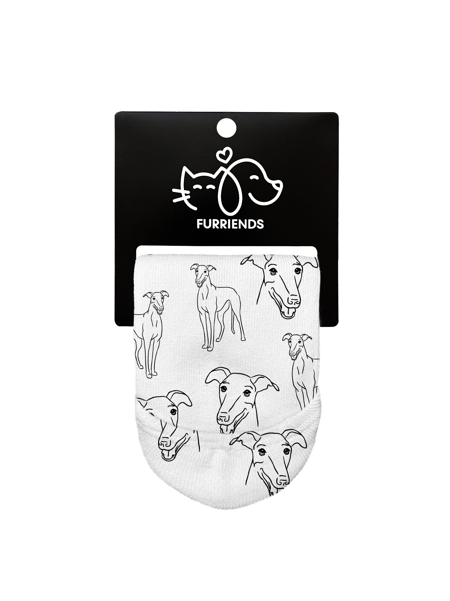 Greyhound No Show Socks