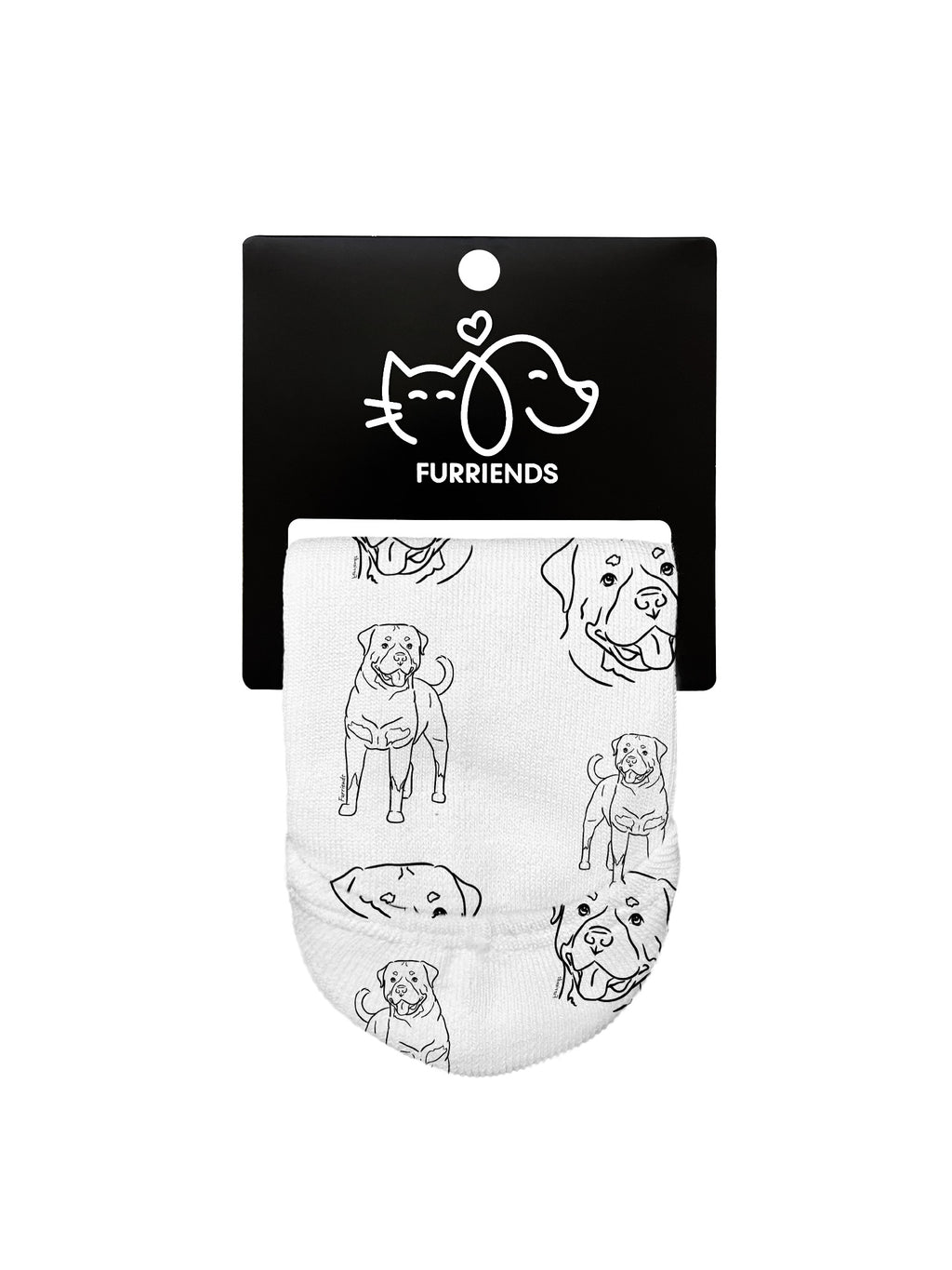 Rottweiler No Show Socks