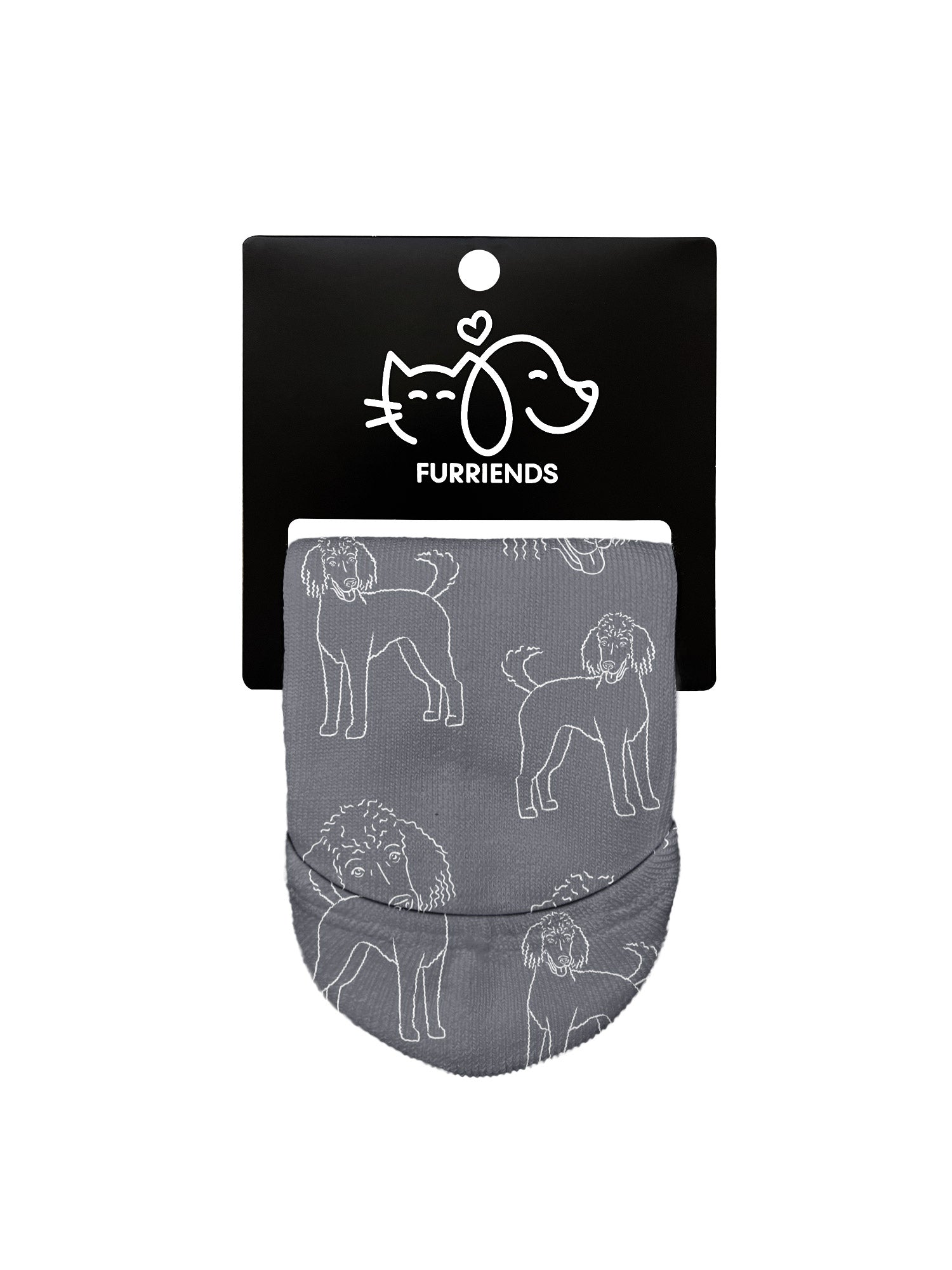 Standard Poodle No Show Socks