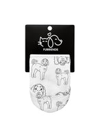 Labradoodle No Show Socks