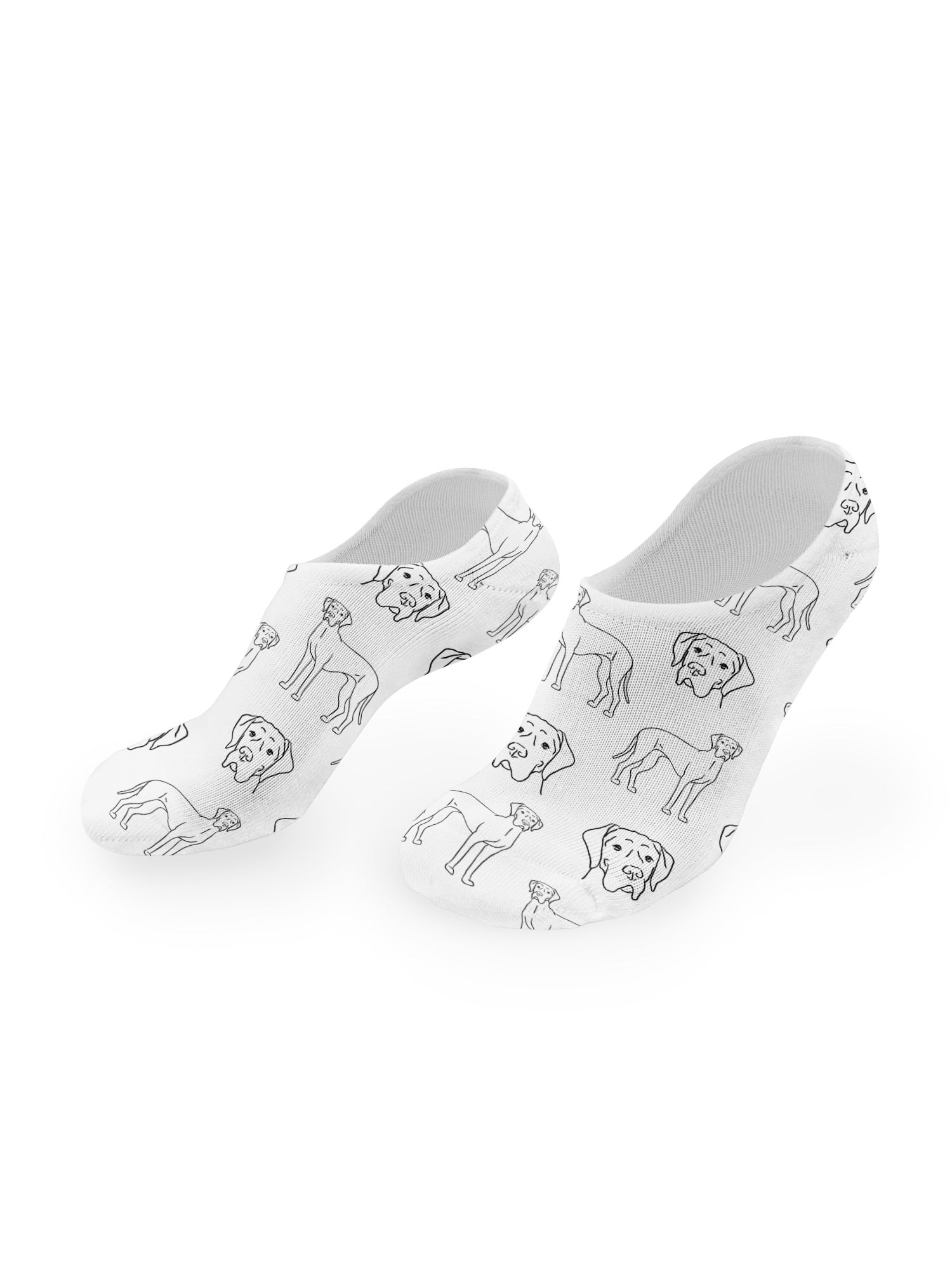 Great Dane No Show Socks