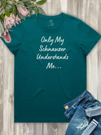 Only My Schnauzer Understands Me Regular Fit T-shirt