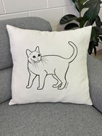 Burmese Linen Cushion Cover