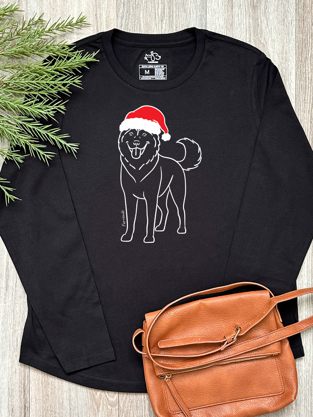 Husky Christmas Edition Olivia Long Sleeve Tee
