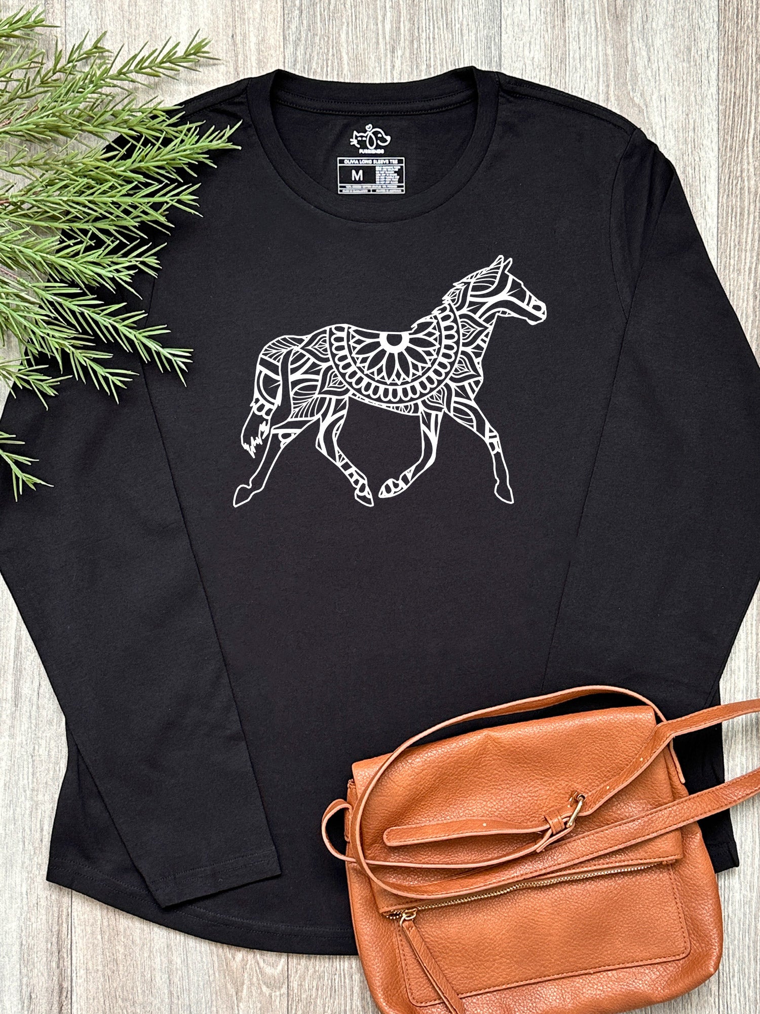 Horse Mandala Olivia Long Sleeve Tee