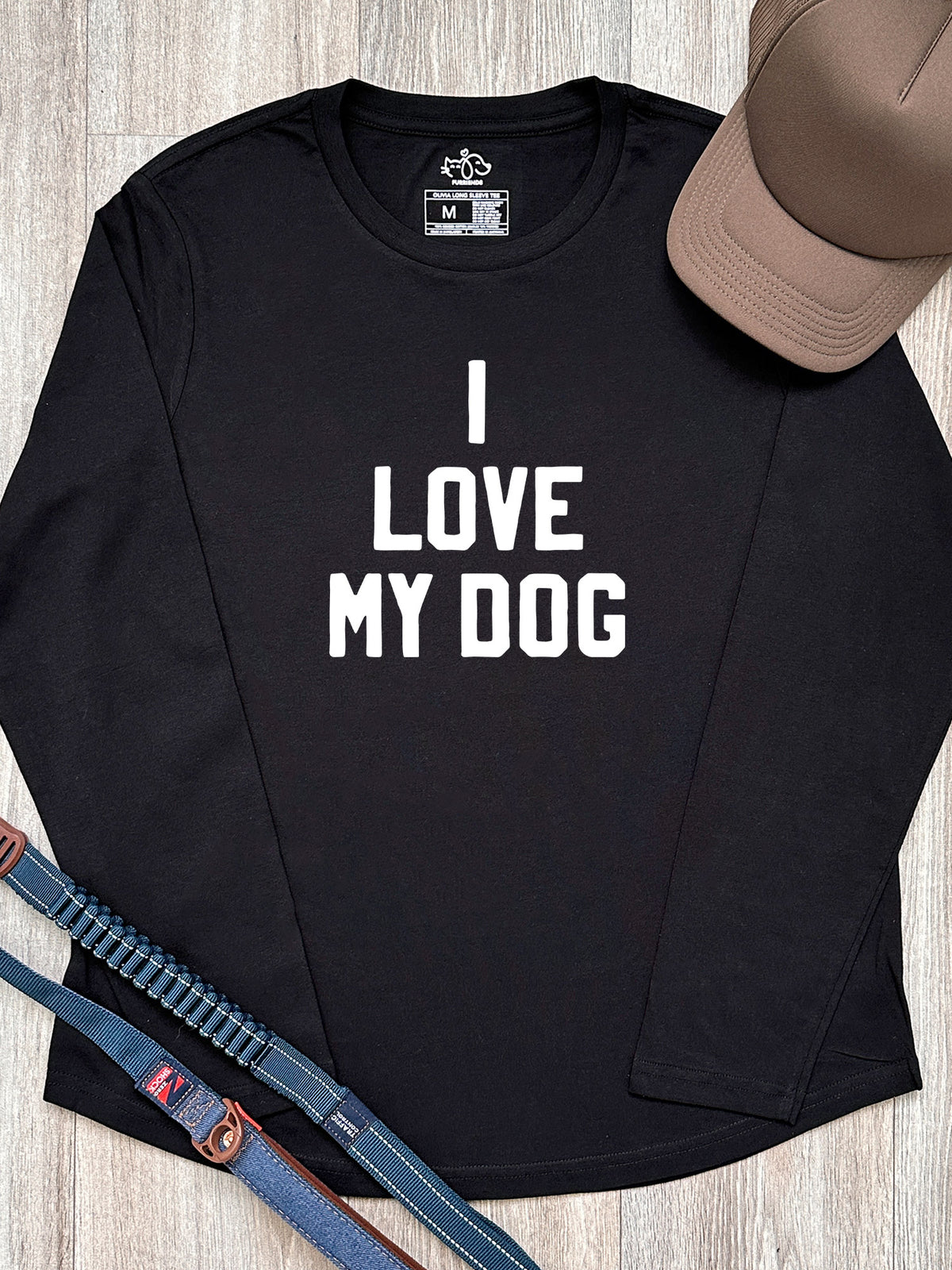 I Love My Dog Olivia Long Sleeve Tee