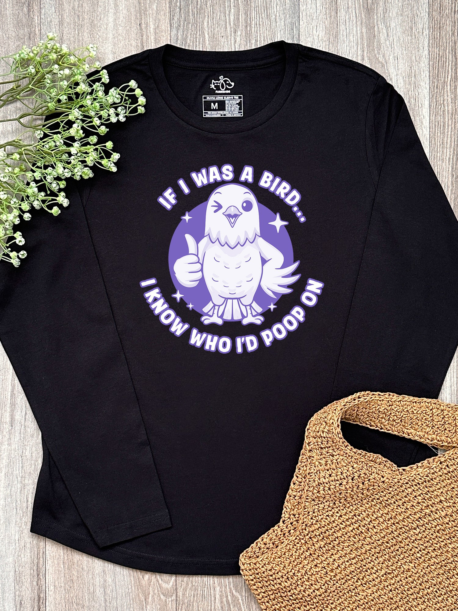 If I Was A Bird Olivia Long Sleeve Tee