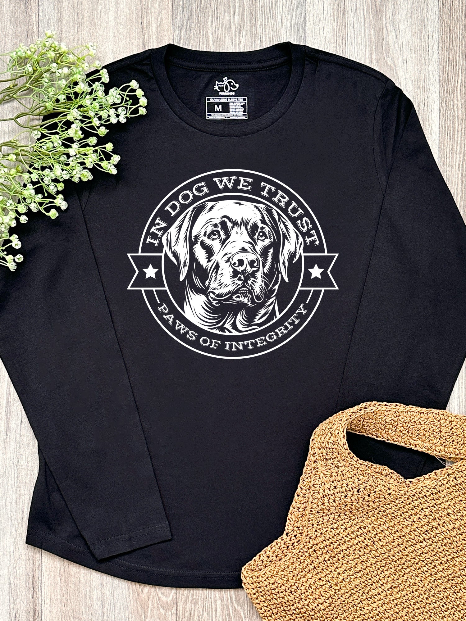 In Dog We Trust Olivia Long Sleeve Tee