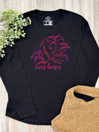 Just A Girl Who Loves Horses Olivia Long Sleeve Tee