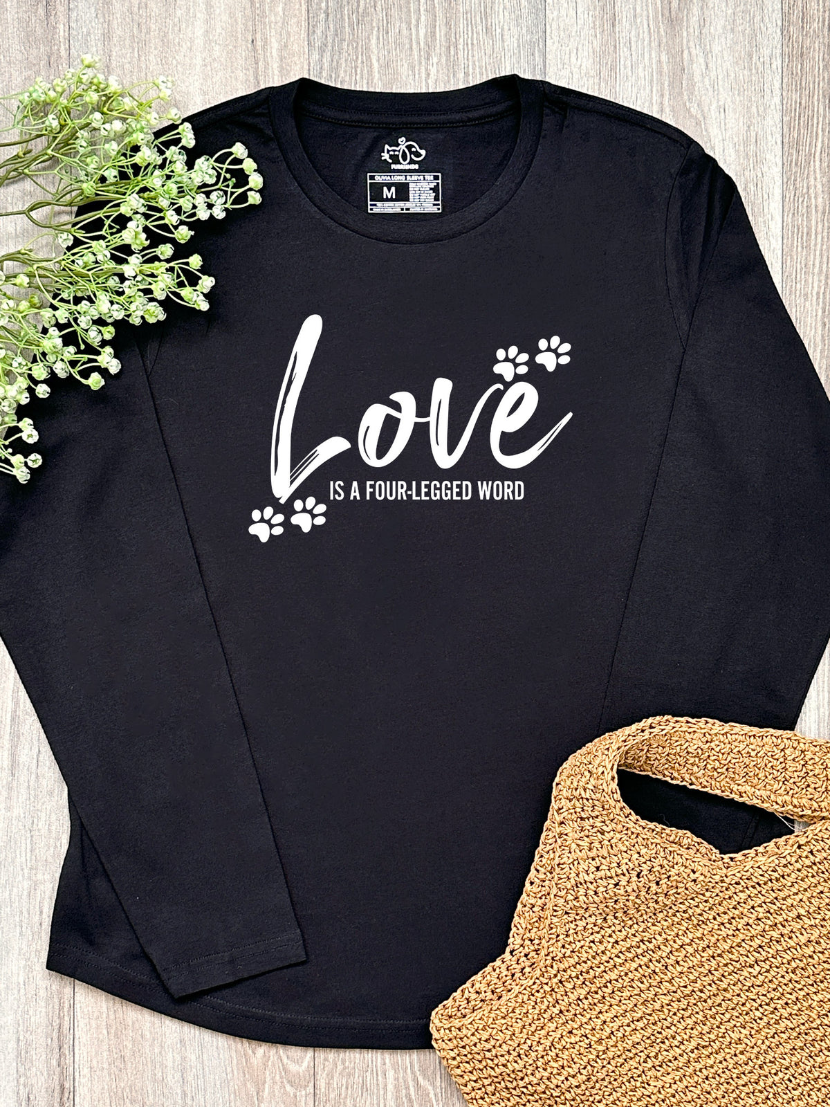 Love Is A Four-Legged Word Olivia Long Sleeve Tee