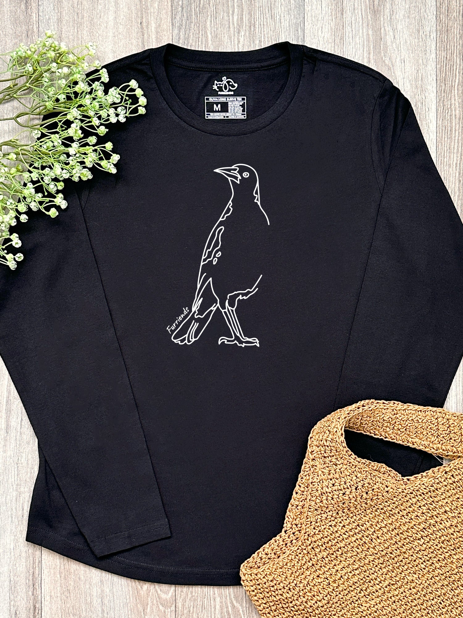 Australian Magpie Olivia Long Sleeve Tee