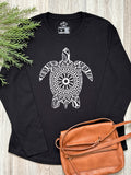 Turtle Mandala Olivia Long Sleeve Tee