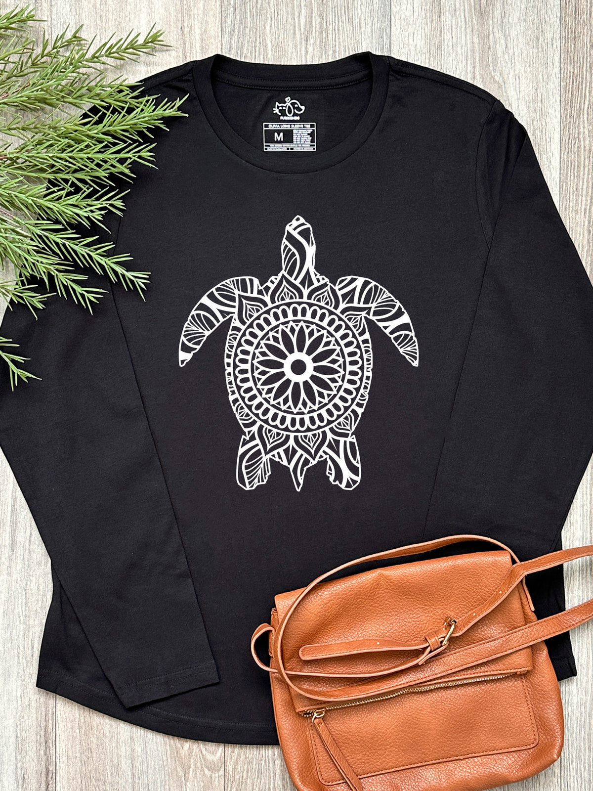 Turtle Mandala Olivia Long Sleeve Tee
