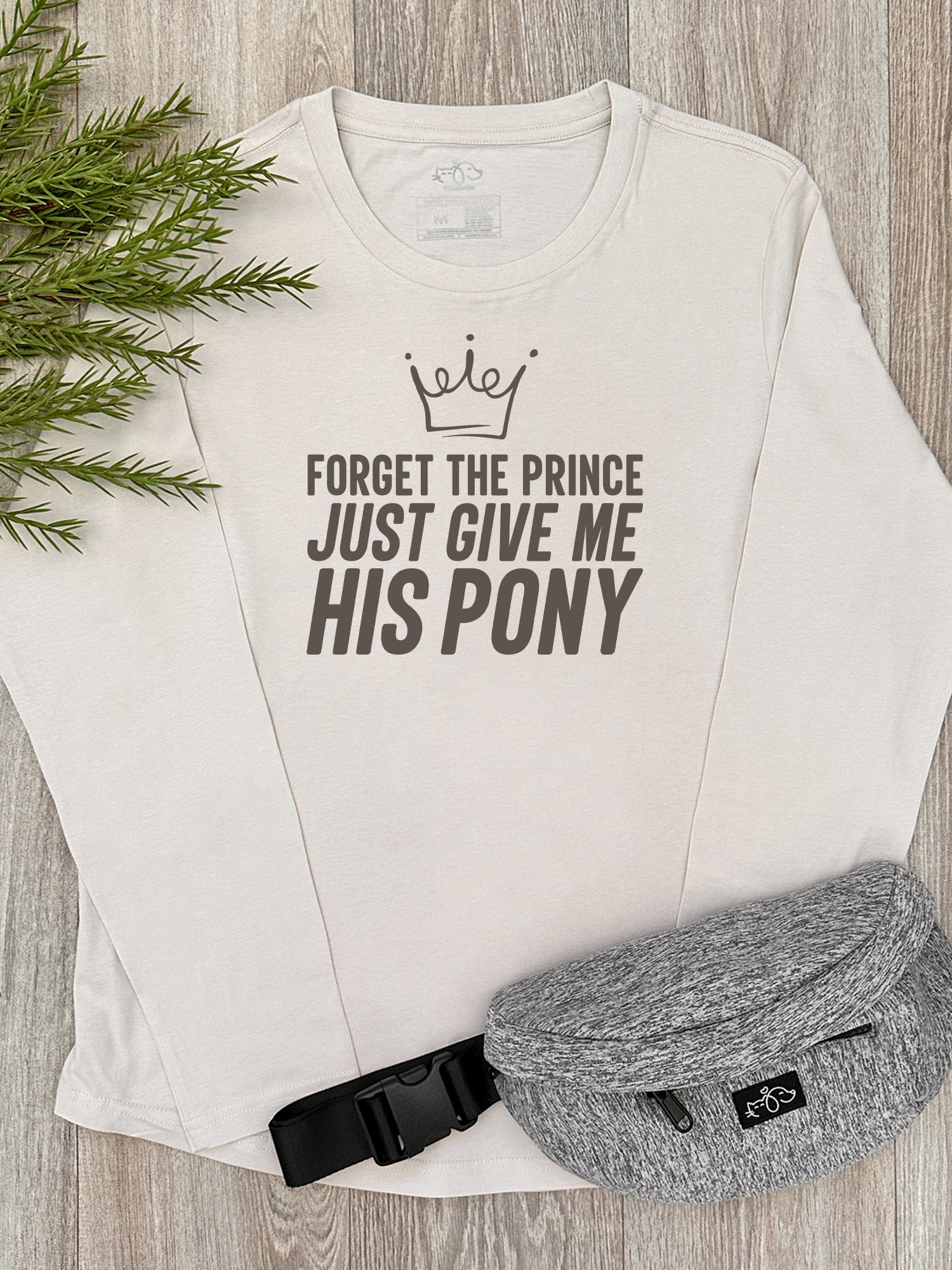 Forget The Prince Olivia Long Sleeve Tee